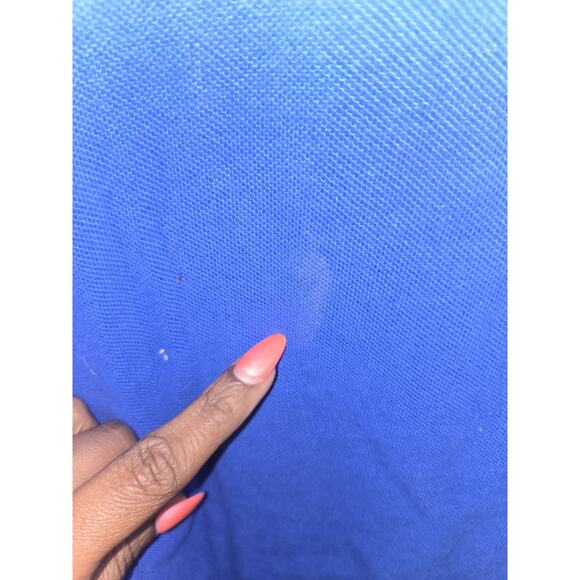 Polo Ralph Lauren Polo Shirt, Short Sleeve, Blue, 100% Cotton, Men's Size Large - Picture 5 of 5